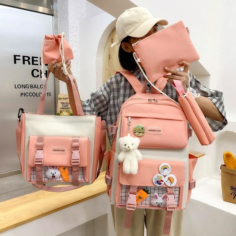 Kawaii Ita Style Harajuku Backpack Set – Special Edition  |  Bags