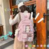 Kawaii Japanese Style High School Multipocket Backpack  |  Bags