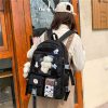 Kawaii Japanese Style High School Multipocket Backpack  |  Bags