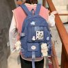 Kawaii Japanese Style High School Multipocket Backpack  |  Bags