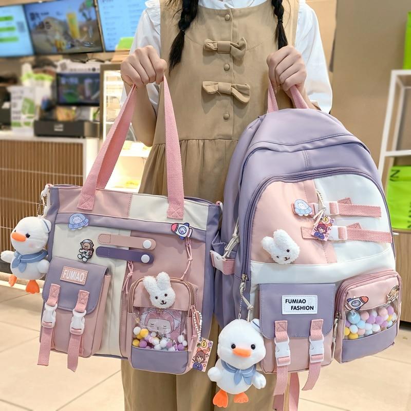 Kawaii Japanese Style Ita College Backpack Set  |  Bags