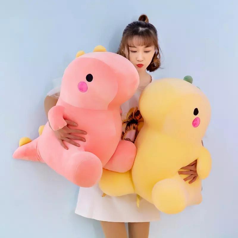 Kawaii Jumbo Pastel Dinosaur Plush (50Cm)  |  Dinosaur