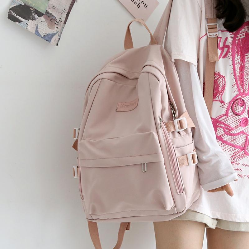 Kawaii Korea Candy Style Multipocket Backpack  |  Bags