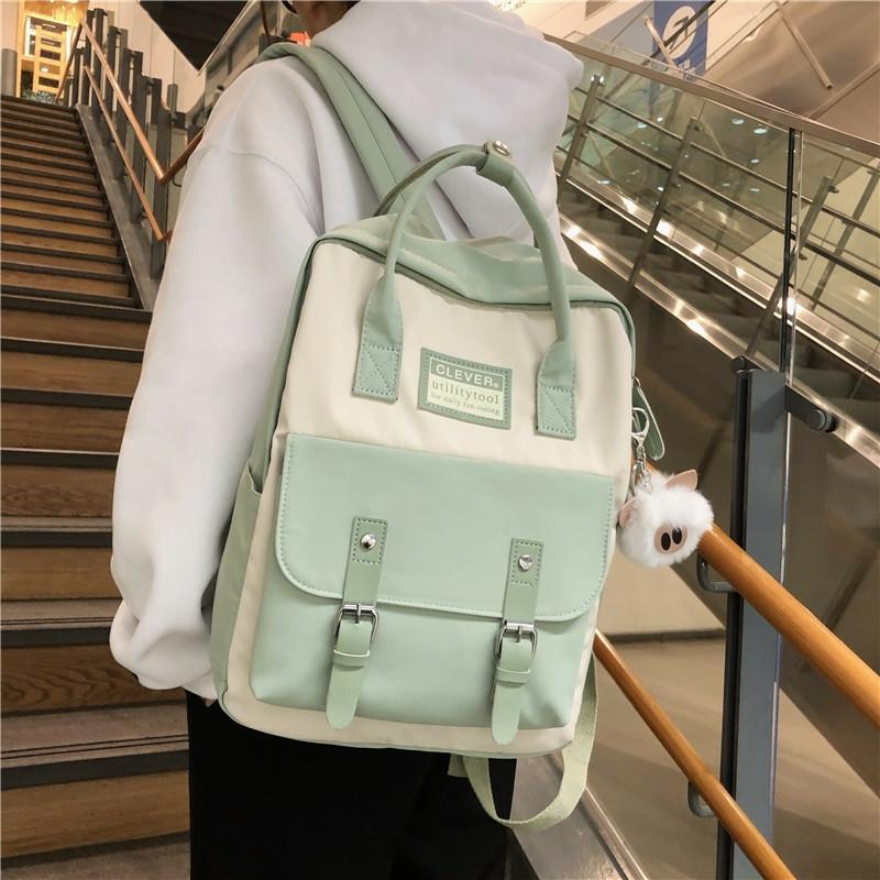 Kawaii Korea Pastel Candy College Backpack – Limited Edition  |  Bags