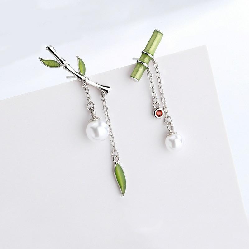 Kawaii Korea Style Bamboo Harajuku Earrings  |  Earrings