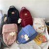 Kawaii Korea Style Canvas College Backpack – Limited Edition  |  Bags