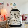 Kawaii Korea Style Cats Pastel Backpack – Limited Edition  |  Bags