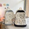 Kawaii Korea Style Cats Pastel Backpack – Limited Edition  |  Bags