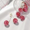 Kawaii Korea Style Cherry Earrings – Limited Edition  |  Earrings