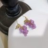 Kawaii Korea Style Grape Earrings – Limited Edition  |  Earrings