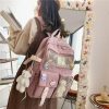 Kawaii Korea Style Large Capacity Multipocket Backpack  |  Bags