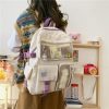 Kawaii Korea Style Large Capacity Multipocket Backpack  |  Bags