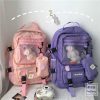 Kawaii Korea Style Multi-Pocket Shoulder Backpack  |  Bags