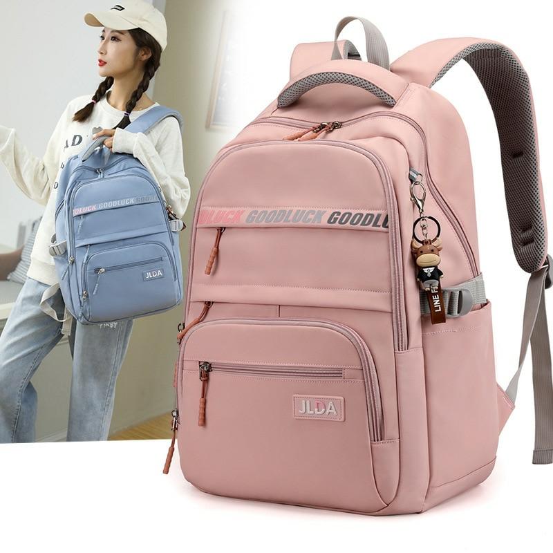 Kawaii Korea Style Nylon Large Capacity Backpack  |  Bags