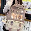 Kawaii Korea Style Soft Pastel Backpack  |  Bags