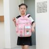 Kawaii Large Capacity Canvas Grid Backpack – Limited Edition  |  Bags