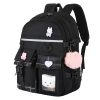 Kawaii Large Capacity Canvas Grid Backpack – Limited Edition  |  Bags