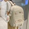 Kawaii Large Capacity College Fashion Backpack Set (2Pcs)  |  Bags