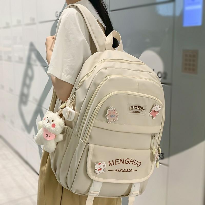 Kawaii Large Capacity Waterproof Harajuku Backpack  |  Bags