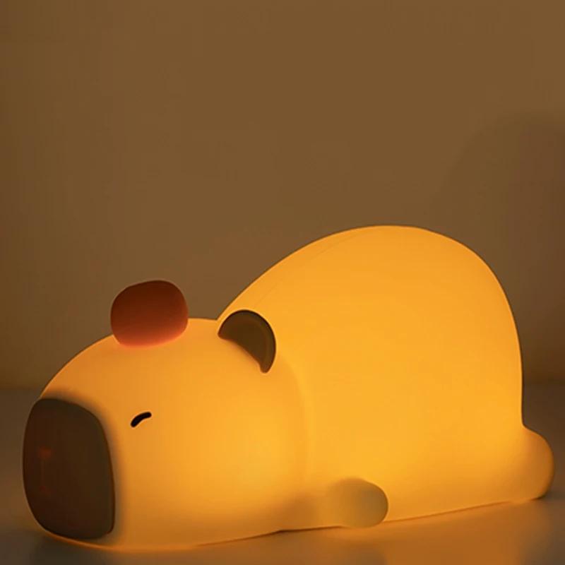 Kawaii Lazy Capybara Led Usb Lamp – Limited Edition  |  Kawaii Lamps