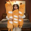 Kawaii Long Cat Loaf Pillow Plush (90Cm) – Limited Edition  |  Giant Stuffed Animals