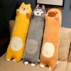 Kawaii Long Shiba Husky Pillow Plush Xl (90Cm)  |  Shiba