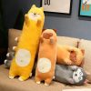 Kawaii Long Shiba Husky Pillow Plush Xl (90Cm)  |  Shiba