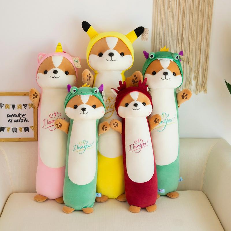 Kawaii Long Squirrel Pillow Plush Xl (80Cm)  |  Cute Stuffed Animals