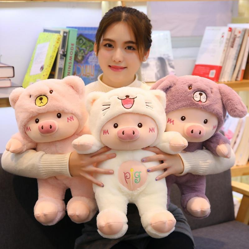 Kawaii Lovely Pig Dressed Up Plush – Limited Edition  |  Cute Stuffed Animals