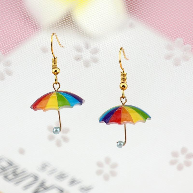 Kawaii Mini 3D Umbrella Earrings  |  Earrings