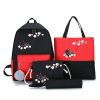 Kawaii Neko Sakura Cat Harajuku Backpack Set  |  Bags