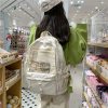 Kawaii Nylon Harajuku Solid Pastel College Backpack  |  Bags