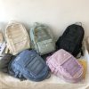 Kawaii Nylon Harajuku Solid Pastel College Backpack  |  Bags