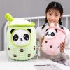 Kawaii Panda Boba Tea Plush Xl (50Cm)  |  Cute Stuffed Animals