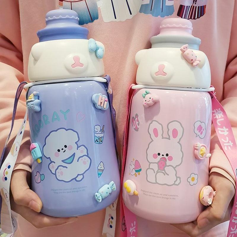 Kawaii Pastel Animal Style Jumbo Bottle – Limited Edition  |  Bottles