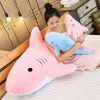 Kawaii Pastel Jumbo Shark Plush (90Cm) – Special Edition  |  Sea Animal