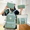 Kawaii Pastel Multipocket Harajuku Backpack Set  |  Bags