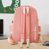 Kawaii Pastel Multipocket Harajuku Backpack Set  |  Bags