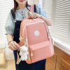 Kawaii Pastel Multipocket Harajuku Backpack Set  |  Bags