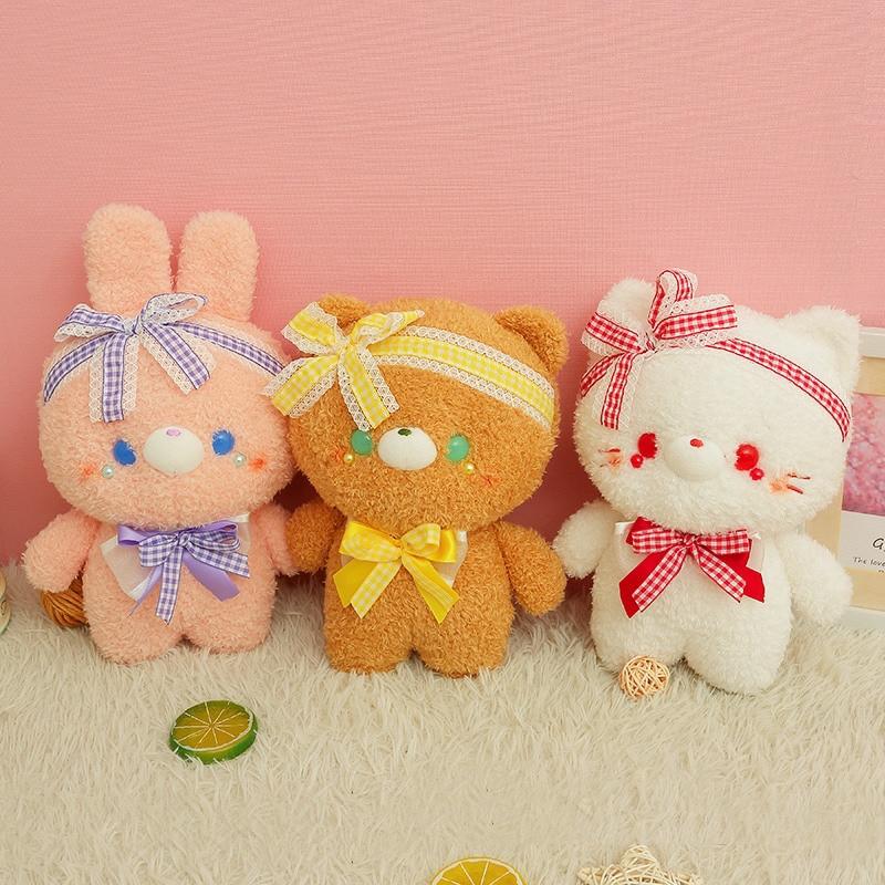 Kawaii Pastel Style Animal Plush (23Cm) – Limited Edition  |  Mini Stuffed Animals