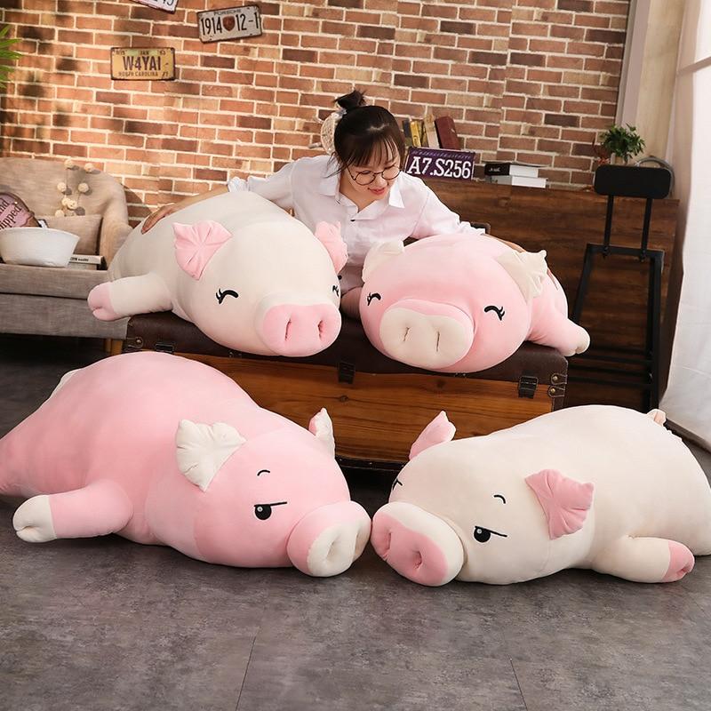 Kawaii Pig Plush Jumbo Edition (70Cm)  |  Giant Stuffed Animals