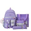 Kawaii Preppy Style Harajuku Backpack Set – Limited Edition  |  Bags