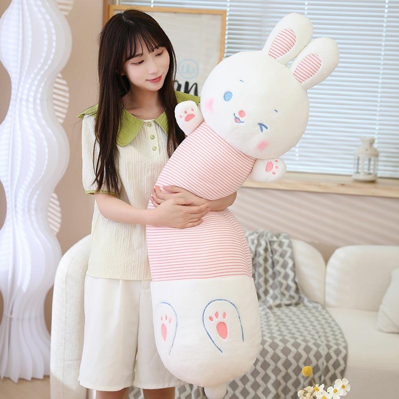 Kawaii Rabbit Long Plush Pillow Xl –  Limited Edition  |  Bunny