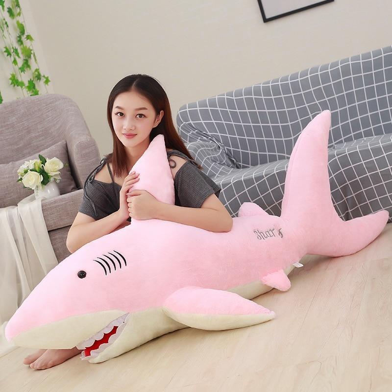 Kawaii Shark Plush Jumbo Edition (100Cm)  |  Sea Animal