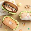 Kawaii Shiba Inu Hamburger Roll Pencil Case – Limited Edition  |  Shiba