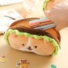 Kawaii Shiba Inu Hamburger Roll Pencil Case – Limited Edition  |  Shiba