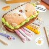 Kawaii Shiba Inu Hamburger Roll Pencil Case – Limited Edition  |  Shiba