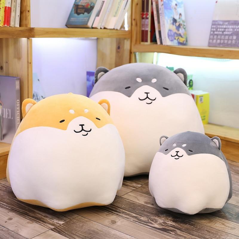 Kawaii Shiba Inu Pudding Plush (35Cm) – Limited Edition  |  Shiba