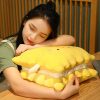 Kawaii Snacks Biscuit Pillow Plush  |  Pillows