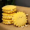 Kawaii Snacks Biscuit Pillow Plush  |  Pillows